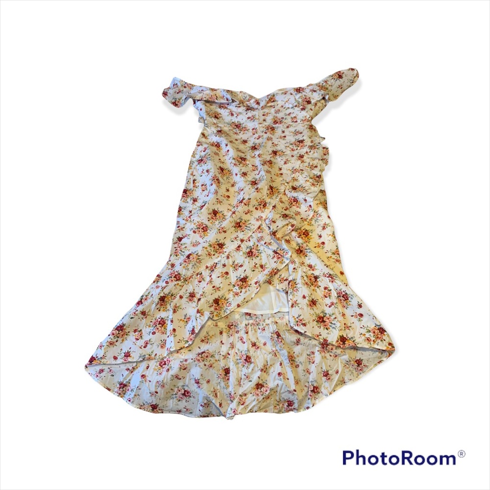 Hello Molly floral cut out dress